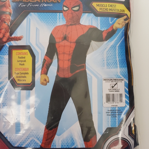 Last One! Marvel Spider-Man Costume - Medium - NWT - Picture 2 of 8
